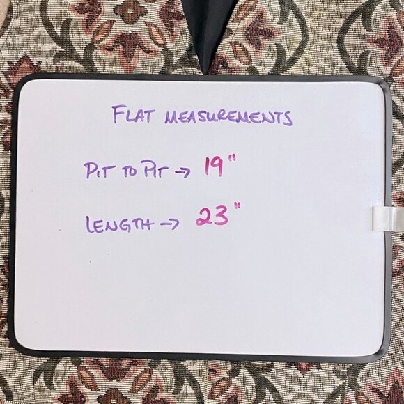 Vintage Dalia Tapestry Vest M - Picture 8 of 11